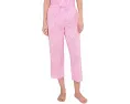 Пижамный комплект Lauren Ralph Lauren с короткими брюками и воротником с лацканами