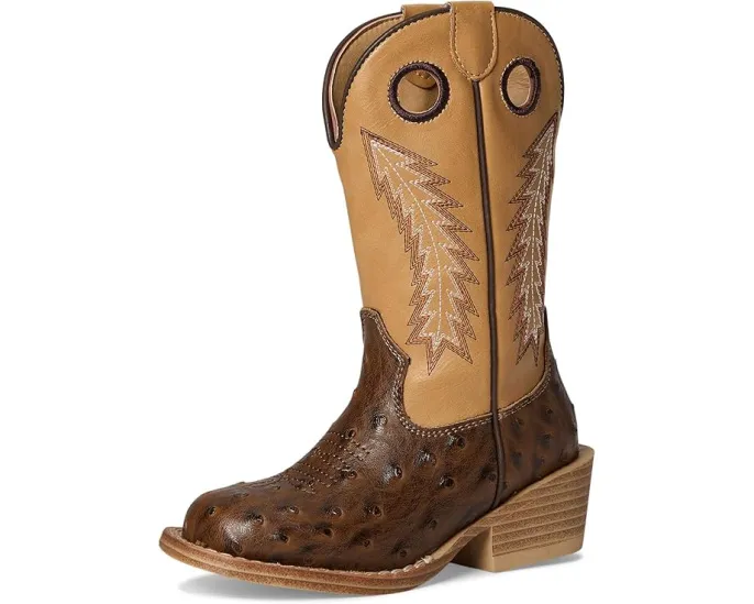 Ковбойские сапоги Walker Bumps с квадратным носком и стежками на голенище