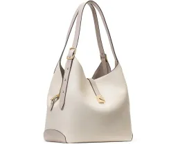 Большая плечевая сумка Kate Spade New York Deco из тисненой кожи в цветном блоке