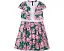 Платье Lilly Pulitzer Kids Idala с коротким рукавом кружевными деталями и карманами