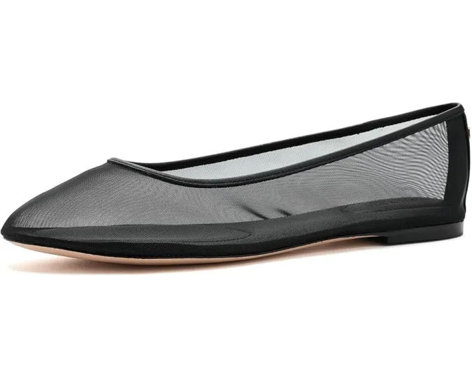 Балетки Lauren Ralph Lauren Jayna с сетчатым верхом и кожаной отделкой