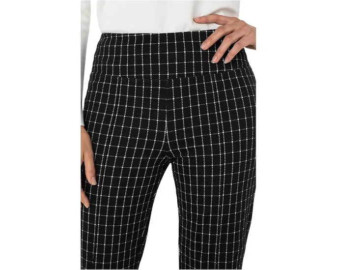 Брюки Liverpool Los Angeles Mid-Rise Pearl Full Length Flare с защипами
