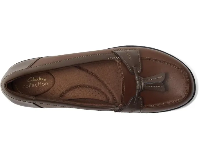 Туфли Clarks Ashland Bubble из премиальной кожи с гибкой подошвой