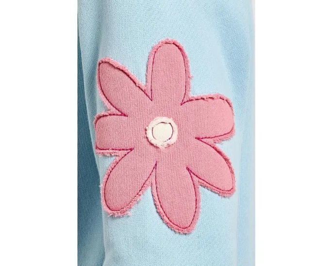 Свитшот Floral Slouchy Pullover Hatley с цветочными нашивками