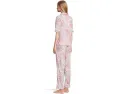 Комплект пижамы Karen Neuburger Petite с кружевом и рукавом три четверти