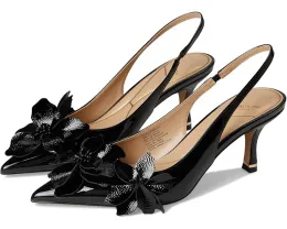 Босоножки Davia на шпильке с острым носком и цветочным декором