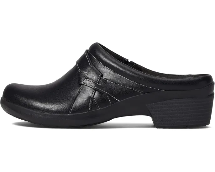 Клоги Clarks Angie Mist с мягкой кожей и подошвой EVA
