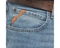 Джинсы Ariat M4 Low Rise Stackable Straight Leg в цвете Sawyer с эффектом потертостей