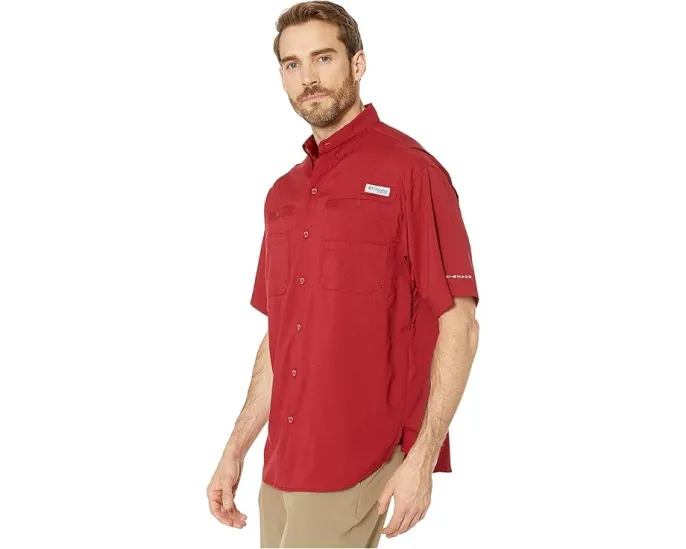 Рубашка Columbia Tamiami™ II S/S с защитой от солнца UPF 40 для рыбалки