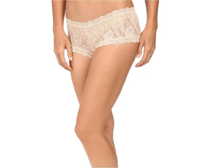 Hanky Panky Комплект из 3 шорт-плавок Signature Lace с кружевом и хлопковой ластовицей