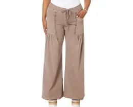 Широкие брюки XCVI Willowy Wide Leg из стретч-поплина