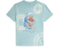 Tie-Dye Polo Bear Cotton Tee (Big Kid)