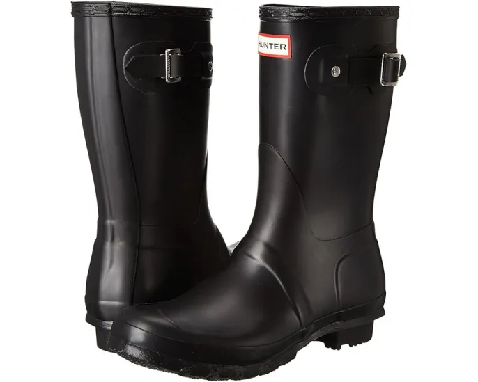 Резиновые сапоги Hunter Original Short с декором и удобной стелькой