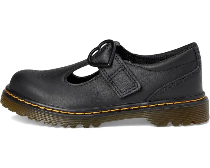 Туфли T-bar Dr. Martens Polley II J для детей с перфорацией