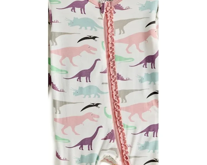 Комбинезон с рюшами и двусторонней молнией для малышей от Kickee Pants Kids