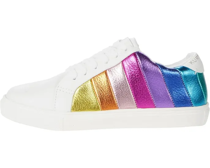 Детские кроссовки Kurt Geiger London Kids Mini Lane Stripe с яркими полосками