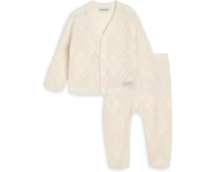 Комплект для новорожденных Burberry Kids Cashmere из кашемира