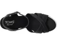 Босоножки TOMS Majorca Strappy на каблуке с ремешками и замшевым верхом