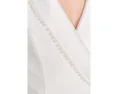 Комбинезон Pearl Crepe с жемчужным декором от Adrianna Papell
