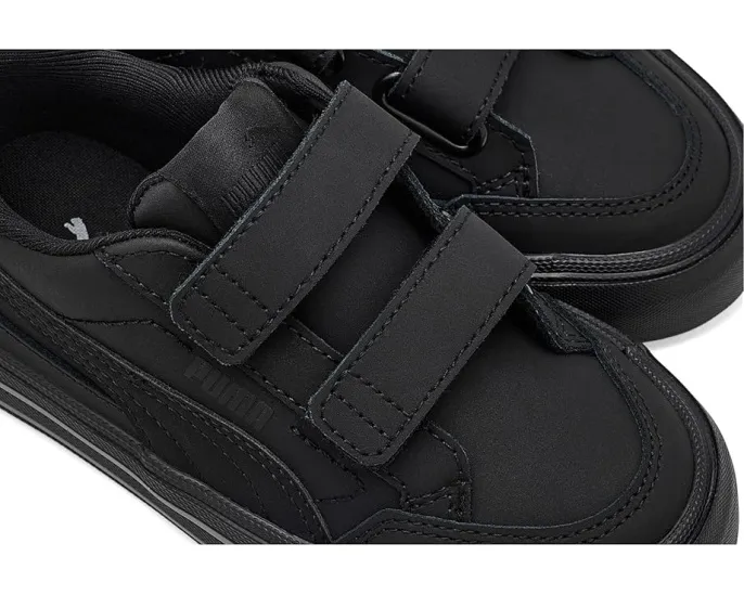 Puma Court Classic Vulc Hook And Loop детские кроссовки на липучках из переработанных материалов