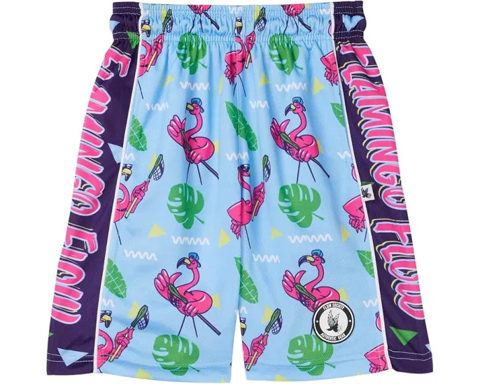 Шорты для лакросса Flamingo Flow Attack с принтом фламинго