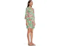 Платье Lilly Pulitzer Hayes из пима-хлопка с кружевной отделкой