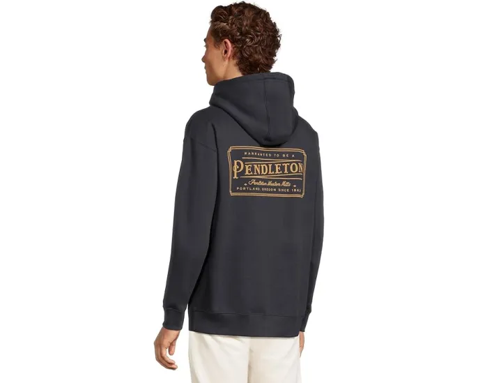 Толстовка Pendleton Heritage Logo с капюшоном и карманом