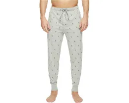 Пижамные джоггеры All Over Pony Player Knit Sleepwear от Polo Ralph Lauren из хлопкового трикотажа