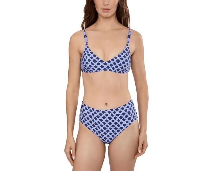 Seafolly бралетт Marseille Bralette с эффектом Индиго