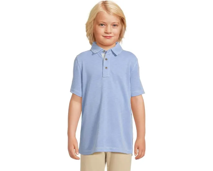 Поло Johnston & Murphy Kids в винтажном стиле с текстурой слэб