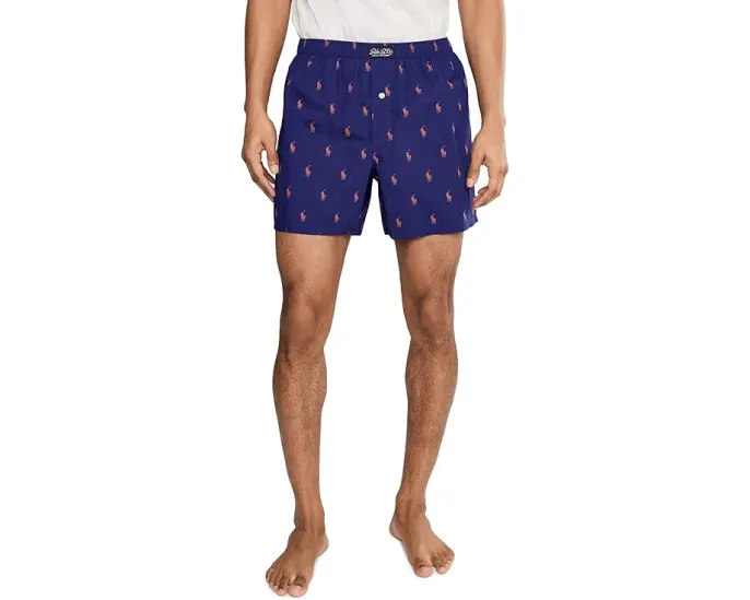 Polo Ralph Lauren боксеры из хлопка с принтом и эластичным поясом