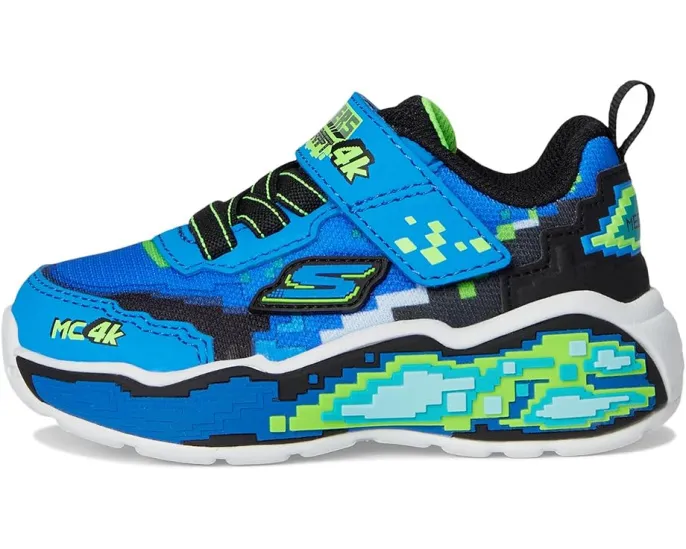 Детские кроссовки SKECHERS KIDS Mega Scene с пиксельным дизайном