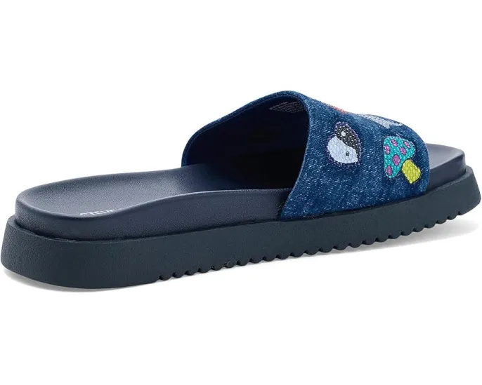 Детские сандалии Steve Madden Fifii с вышитыми аппликациями и удобной стелькой