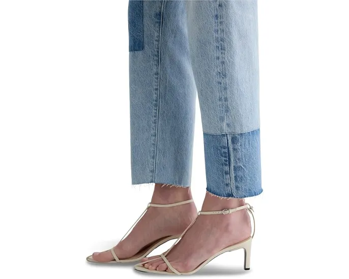 Джинсы AG Jeans Brinley с завышенной талией и прямым кроем в цвете Carpinteria