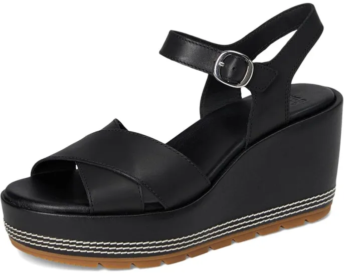 Сандалии SOREL Sunpeak Wedge на щиколотке с регулируемой застежкой