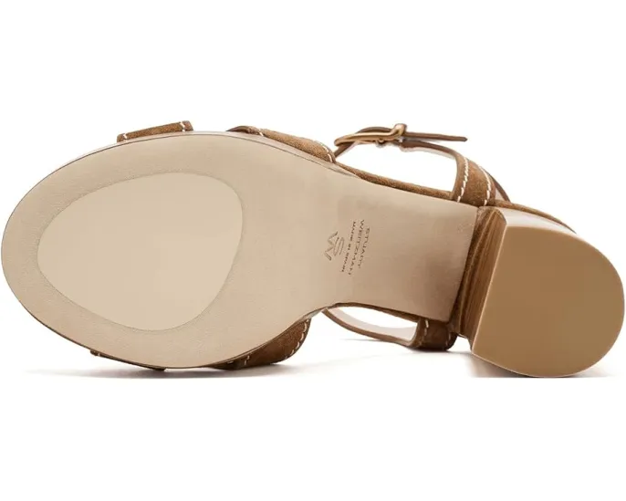Туфли Dayna Saddle Platform Stuart Weitzman на платформе и каблуке
