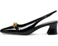 Босоножки Tory Burch Jessa Slingback на каблуке 55 мм с квадратным носком