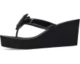 Сандалии GUESS Stazie с бантом и клиновидным каблуком