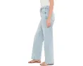Джинсы 7 For All Mankind Stovepipe Straight с высокой посадкой и укороченным штанином