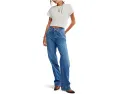 Джинсы Free People Stick Around Slim Curve Jean с облегающим кроем
