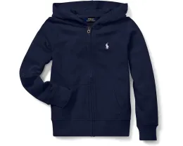 Худи Polo Ralph Lauren Kids из мягкого флиса с капюшоном и карманами-кенгуру