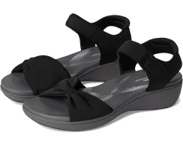 Сандалии Clarks Breeze Rae Sara из мягкого нубука на платформе