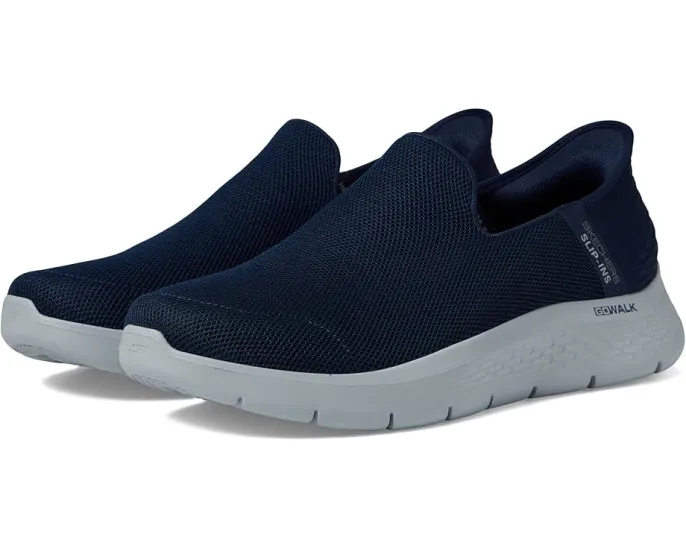 Бесконтактные слипоны SKECHERS Go Walk Flex с гелевой подушкой в пятке и стелькой из пены с эффектом памяти