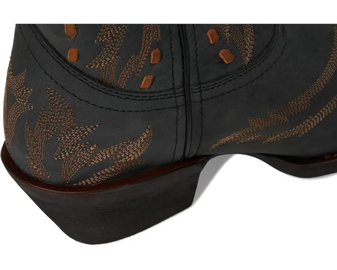 Ковбойские сапоги Laredo Ryker из темно-синей кожи с контрастной строчкой