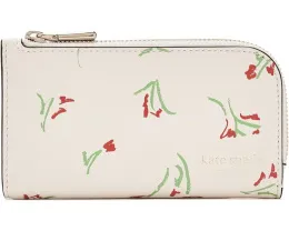 Бифолд кошелек Devin Vibrant Buds Small от Kate Spade New York с принтом цветов