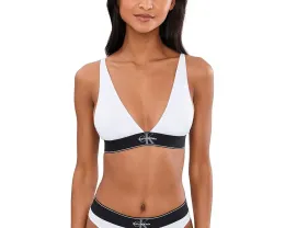 Graphic Lightly Lined Triangle Bralette