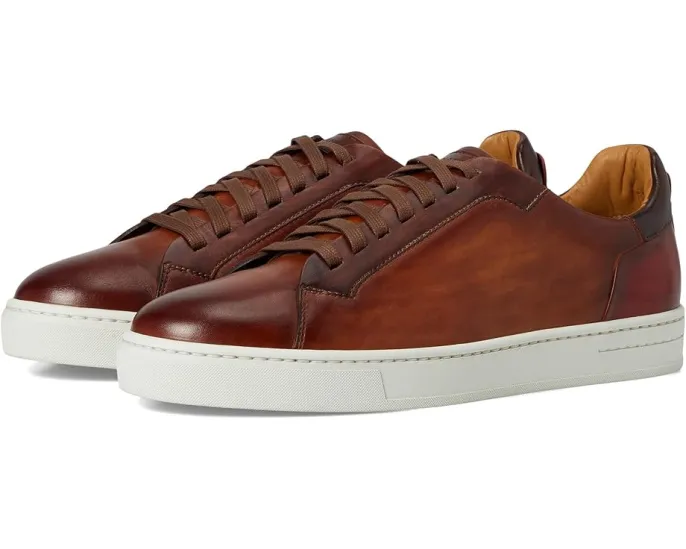 Кроссовки Magnanni Eu Amadeo из кожи с круглым носком и резиновой подошвой