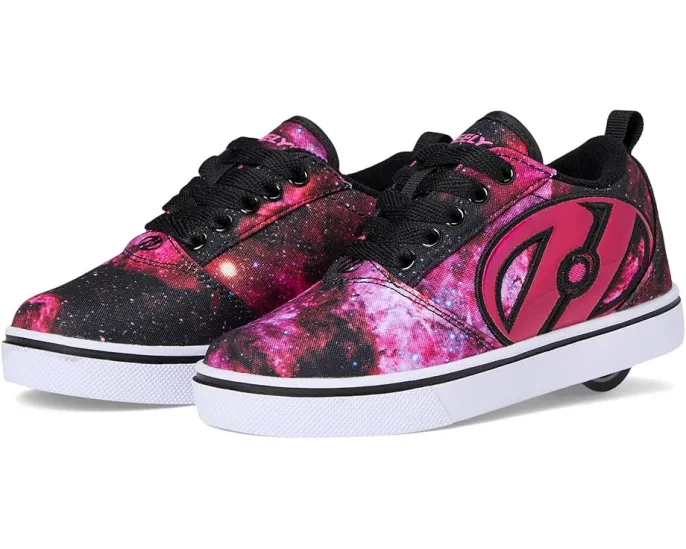 Кроссовки Heelys Pro 20 Prints с холщовым верхом и съемными колесами для детей и взрослых