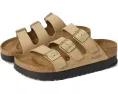 Сандалии Florida Platform от Birkenstock из нубука на платформе