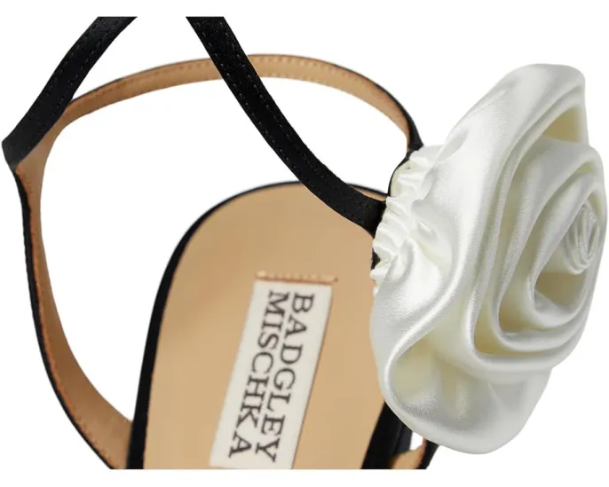 Badgley Mischka Туфли Janessa на платформе с крупным цветком и ремешком